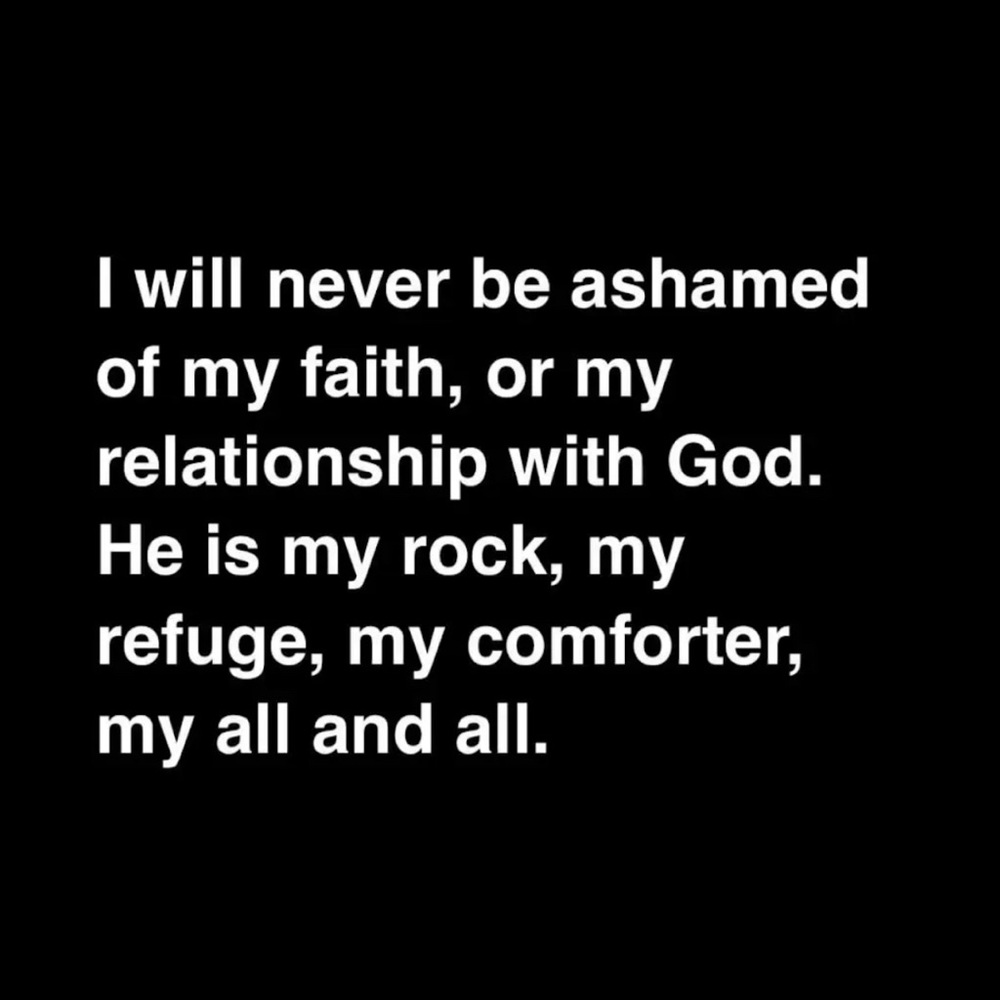 Jesus Christ is my everything and I give God all the Glory!💕🙏🏼